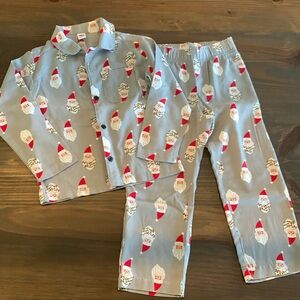Old Navy Santa pajamas. XS (5).
